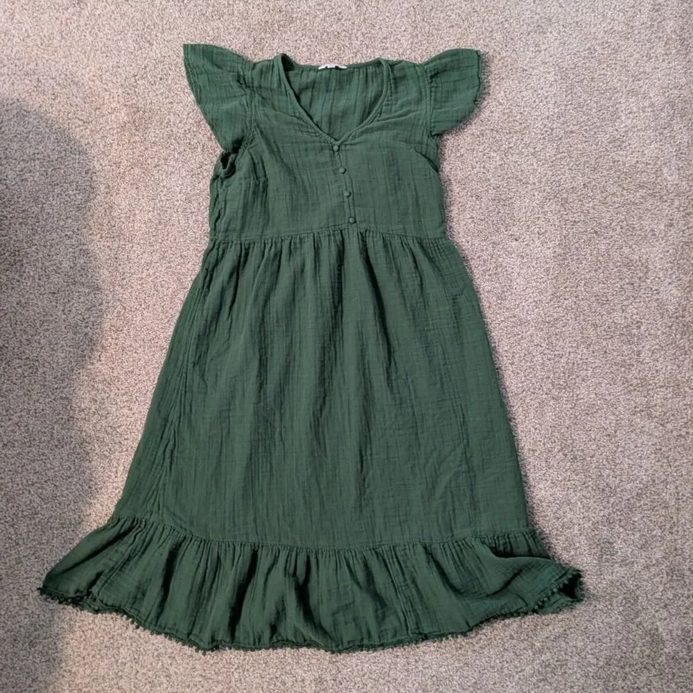 Time & Tru Green sundress
